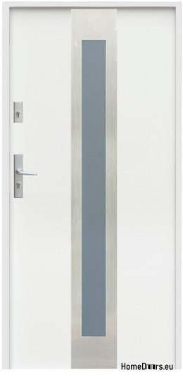 CUSTOM-MADE EXTERNAL DOOR W11 80/90 WHITE ANTHRACITE
