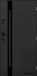 Steel exterior door 72mm Dorado 01 80/90 WARM