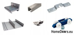 SLIDING SYSTEM WITH ADJUSTABLE WALL MOUNT