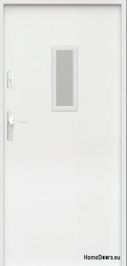 EXTERNAL DOORS TO SIZE WHITE, anthracite FOAM