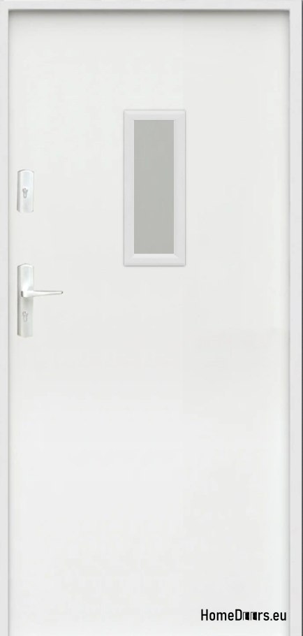 EXTERNAL DOORS TO SIZE WHITE, anthracite FOAM