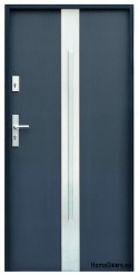 EXTERNAL DOORS TO SIZE W18 80/90 WHITE ANTHRACITE, FOAM
