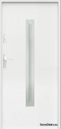 CUSTOM-MADE EXTERNAL DOORS W23 WHITE ANTHRACITE, FOAM