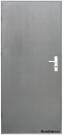 Technical exterior doors shortened to size
