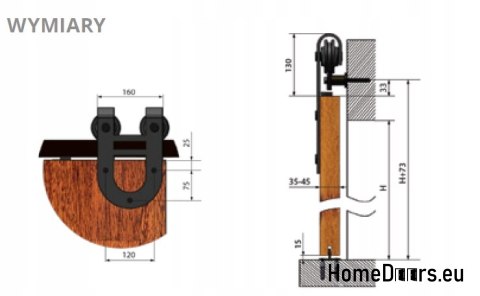 Sliding door system REA Loft product PL Sliding door system REA Loft product PL