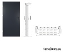 Technical exterior doors shortened to size