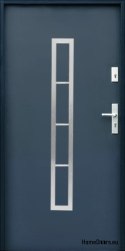 EXTERNAL DOORS TO SIZE A2 ANTHRACITE WHITE FOAM