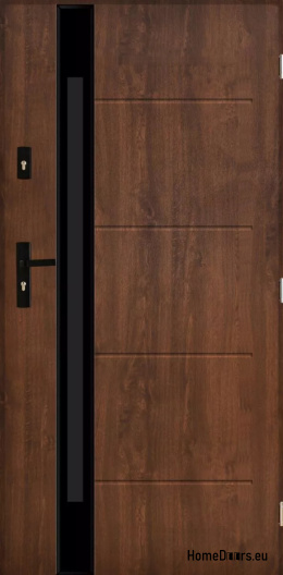 Steel exterior door 72mm Dorado 01 80/90 WARM