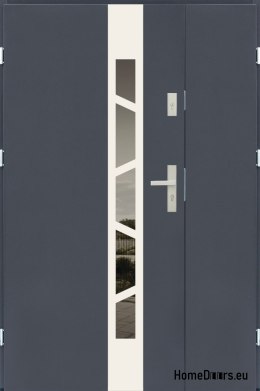 DOUBLE-LEAF ENTRANCE DOOR JUPITER ARKUS 120