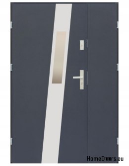 DOUBLE-LEAF ENTRANCE DOOR JUPITER COMO 140