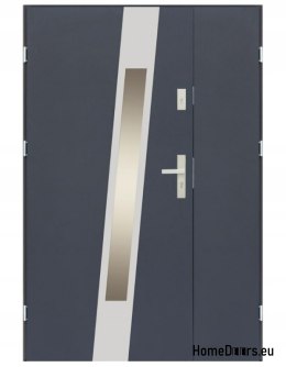 DOUBLE-LEAF ENTRANCE DOOR JUPITER ELIX 120
