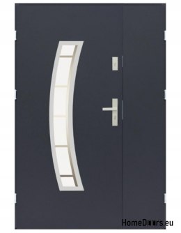 DOUBLE-LEAF ENTRANCE DOOR JUPITER FIANO 140