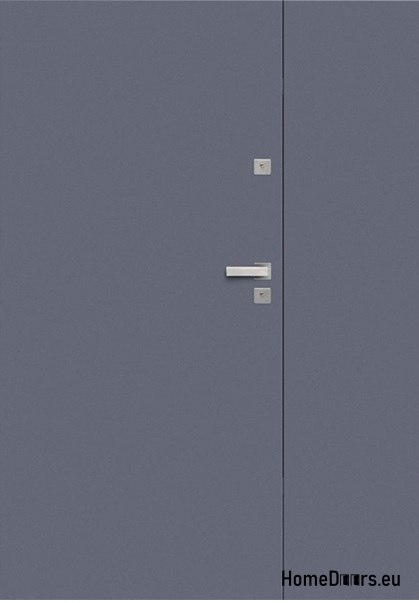 DOUBLE-LEAF ENTRANCE DOOR LAK SMOOTH 140