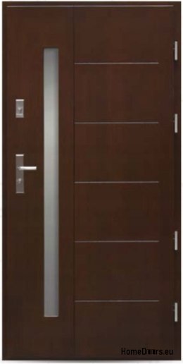 Exterior doors wooden oak 74mm CARLO