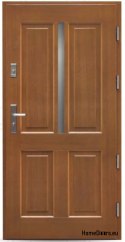 Exterior doors wooden oak 75 mm Frej-E3