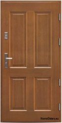 Exterior doors wooden oak 75 mm Frej-P