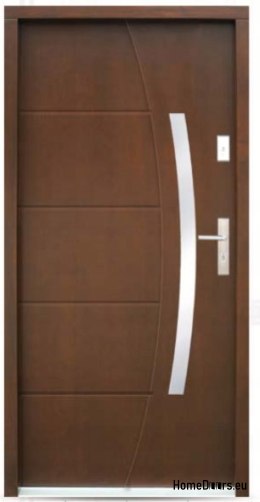 Exterior doors wooden pine 82 mm ICAK