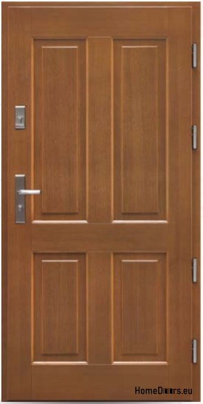 Exterior doors wooden pine 74 mm Frej-P