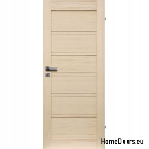 RAW PINE WOOD DOORS RADEX ROMA PN 80