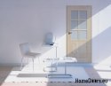 INTERIOR DOORS LUGANO WOOD PINE WC POLISH 60