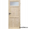 INTERIOR DOORS LUGANO WOOD PINE WC POLISH 80