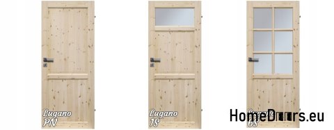 INTERIOR DOORS LUGANO WOOD PINE WC POLISH 80 INTERIOR DOORS LUGANO WOOD PINE WC POLISH 80