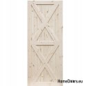 WOODEN PINE DOORS FULL RADEX LOFT XX 80