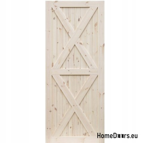 WOODEN PINE DOORS FULL RADEX LOFT XX 80