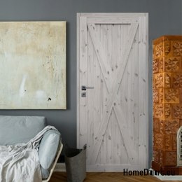 RAW KNOTTED WOODEN DOORS RADEX LOFT XI 60