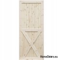 RAW PINE WOODEN DOORS RADEX LOFT X 60