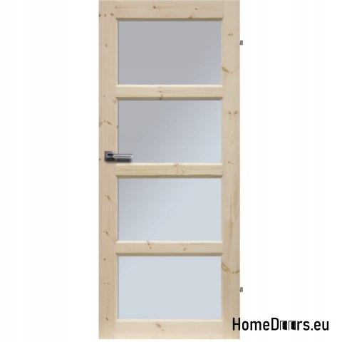 GLAZED WOODEN DOOR 4SHOOT RADEX LISBON 4S 90