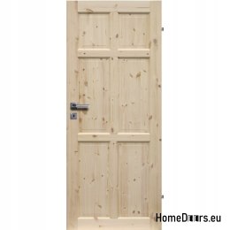 FULL WOODEN PINE DOORS RADEX BERGEN PN 90