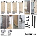 KNOTTED WOODEN DOORS RAW RADEX LOFT WITH 80