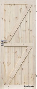 PINE KNOTTED DOORS POLAND FULL RADEX LOFT ZZ 90