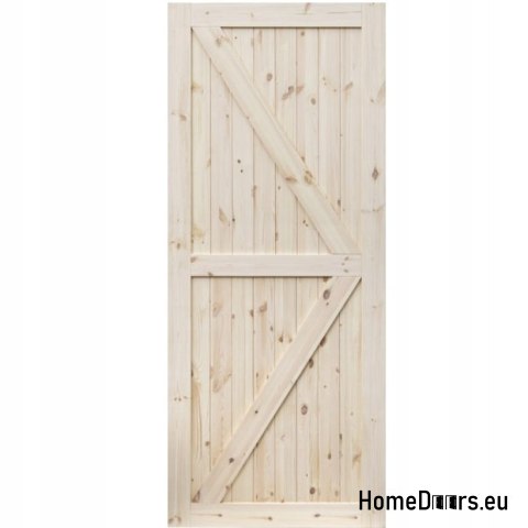 DRZWI SĘCZNE SOSNOWE SUROWE RADEX LOFT II 60 DRZWI SĘCZNE SOSNOWE SUROWE RADEX LOFT II 60