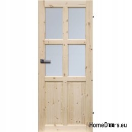 PINE DOOR ROOM GLASS RADEX BERGEN 4S 70
