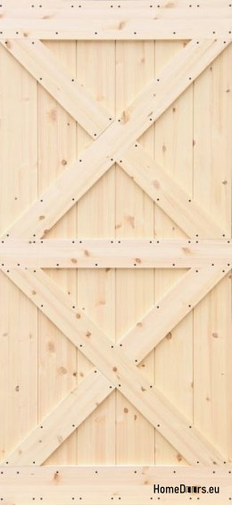 SLIDING PINE DOORS LOFT RUSTIC XX 90
