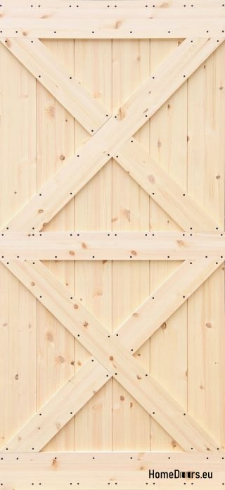 SLIDING PINE DOORS LOFT RUSTIC XX 90