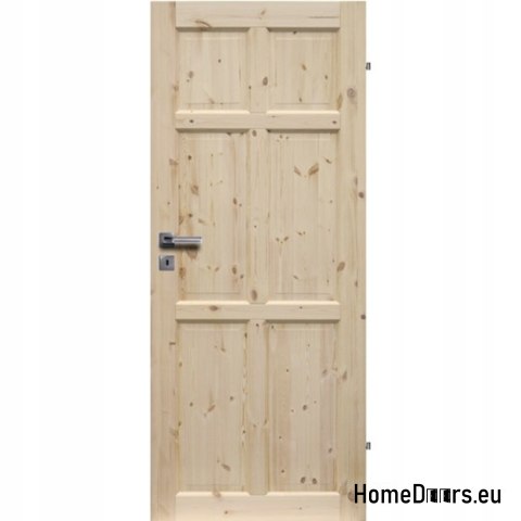 RAW PINE KNOTTED DOORS RADEX BERGEN PN 80