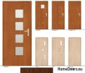 Glazed room door BORNEO 4 panes 70