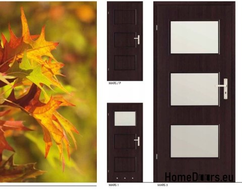 Interior door to room with glass MARS 60 Interior door to room with glass MARS 60