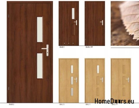 Room door glazed board DUO 2 panes 60 Room door glazed board DUO 2 panes 60