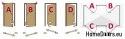Adjustable frame MDF OR-1, 240-260 mm