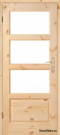 Knotted room door MANHATTAN DREWNO 60/70/80/90