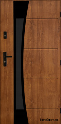 Exterior doors THICK WARM SATURN 02 72mm, 80, 90, 100