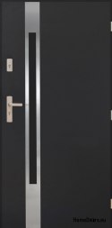 Exterior door thick warm 72mm Mars 02 90