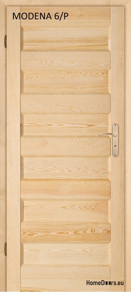 Wooden pine bathroom door MODENA 60/70/80/90 Wooden pine bathroom door MODENA 60/70/80/90