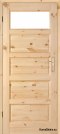 Bathroom door pine knot MANHATTAN 60/70/80/90