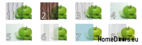 Bathroom door pine knot MANHATTAN 60/70/80/90 Bathroom door pine knot MANHATTAN 60/70/80/90