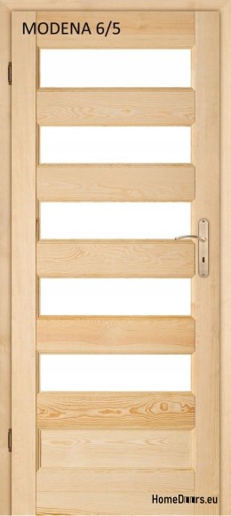 Wooden pine room door MODENA 60/70/80/90